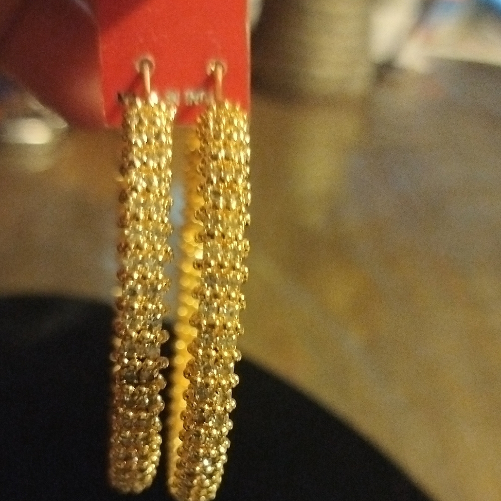 Elegant Gold Hoop Earrings